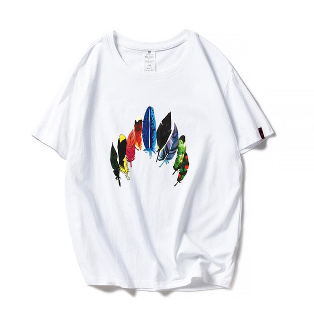 MOINWATER New Women Casual Summer T shirts Fashion Lady 100% Cotton White Tees Short Sleeve Black T shirt Tops for Woman MT1904