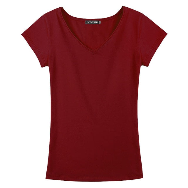 Tops Tees 5XL 2019 summer style Ladies casual under shirt womens t-shirt roupas femininas short sleeve tshirt t shirts for women