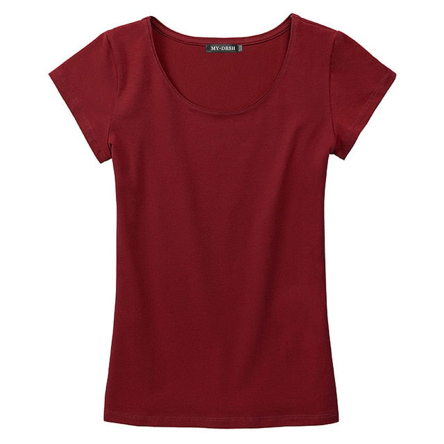 Tops Tees 5XL 2019 summer style Ladies casual under shirt womens t-shirt roupas femininas short sleeve tshirt t shirts for women