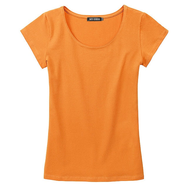 Tops Tees 5XL 2019 summer style Ladies casual under shirt womens t-shirt roupas femininas short sleeve tshirt t shirts for women