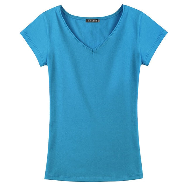 Tops Tees 5XL 2019 summer style Ladies casual under shirt womens t-shirt roupas femininas short sleeve tshirt t shirts for women