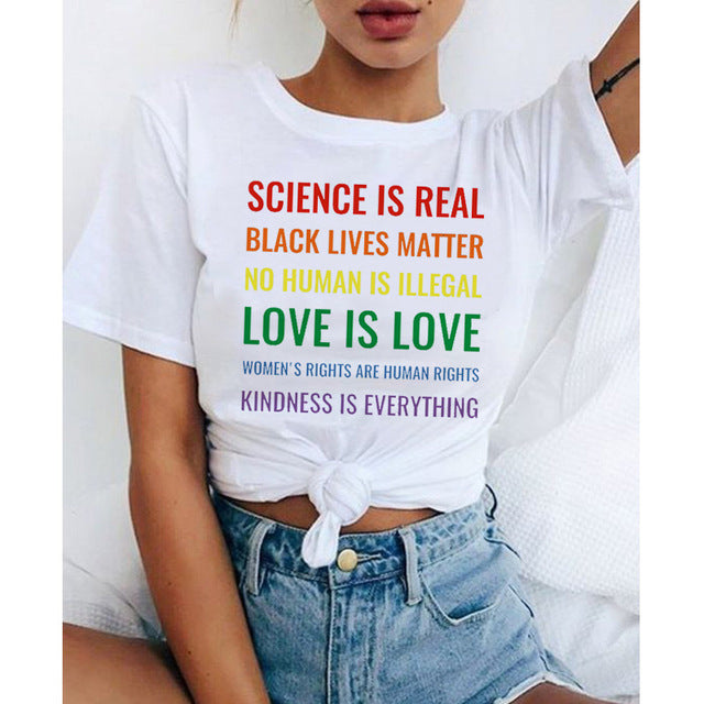 lgbt t shirt Love Wins female bisexual lesbian gay love is love women lesbian rainbow top t-shirt tshirt tee kawaii femme shirts