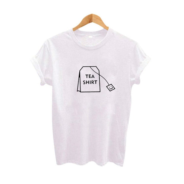 2019 New Women T-Shirts Summer Fashion VOGUE O-Neck T shirt Female Tee Tops Casual Woman T-shirts Plus Size