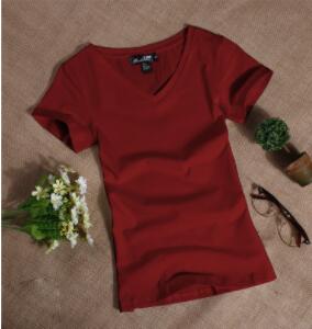 HGFS 2019 Summer T Shirt Women Short Sleeve V Neck Loose TShirt Casual Sexy Women T Shirt Camisetas Feminina Lady Tops