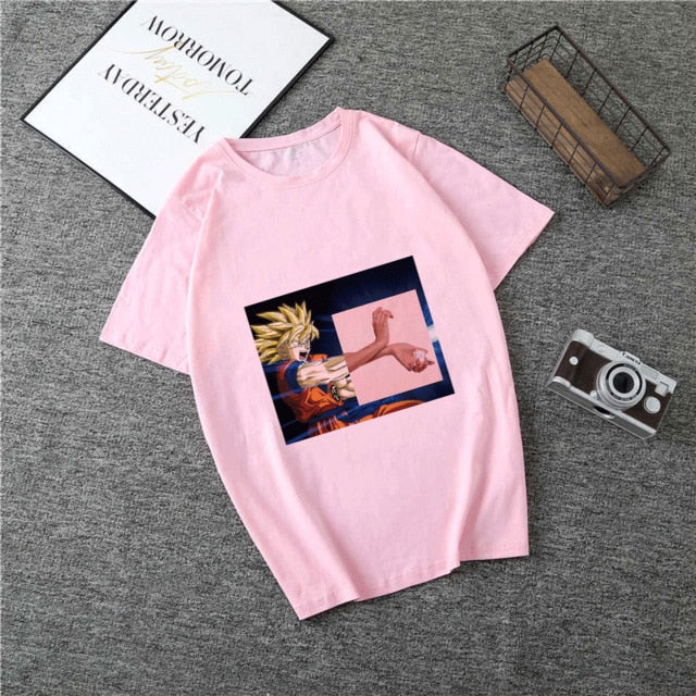 Summer 2019 New Cartoon Harajuku Princess T Shirt O-Neck Punk Aesthetics TShirt Print Casual Short Sleeve Streetwear Women Top