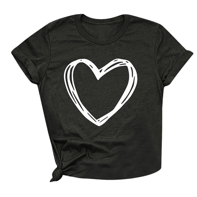 T Shirt Womens Summer Casual Print Tops Tee Shirt Femme Short Sleeve O-Neck T-Shirts Camisetas Verano Mujer Women T-shirt