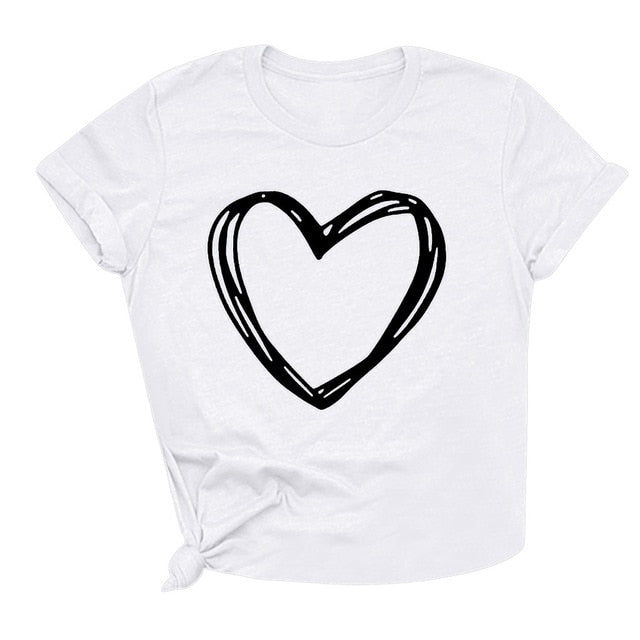 T Shirt Womens Summer Casual Print Tops Tee Shirt Femme Short Sleeve O-Neck T-Shirts Camisetas Verano Mujer Women T-shirt