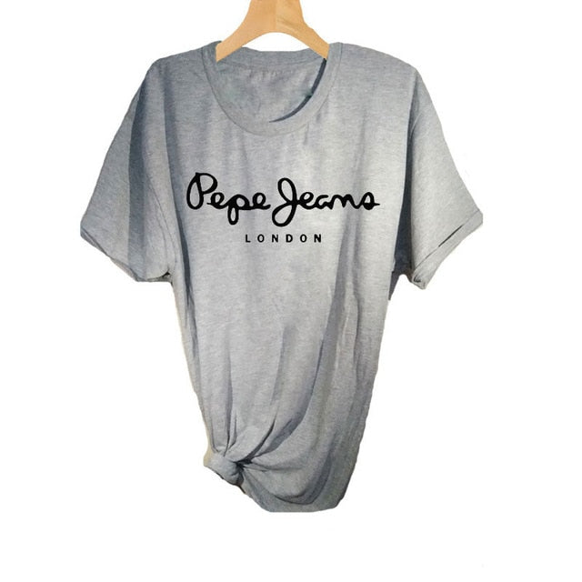 2019 Tees Women T Shirt Print Letter T-shirt Casual White Black Pink Short Sleeve Cotton Tops Summer Brand clothing