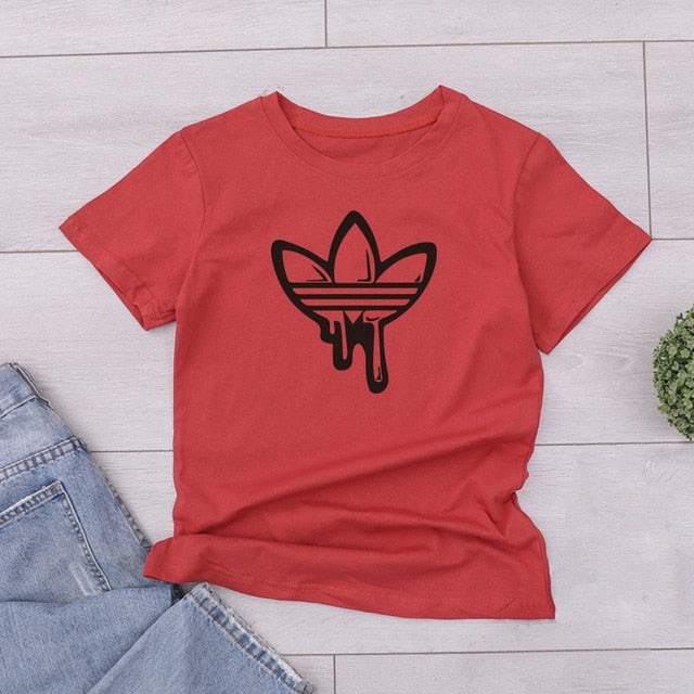 Large Size New Harajuku Love Printed Women T-shirts Casual Tee Shirt Femme Summer Short Sleeve Female T shirt Women Clothing