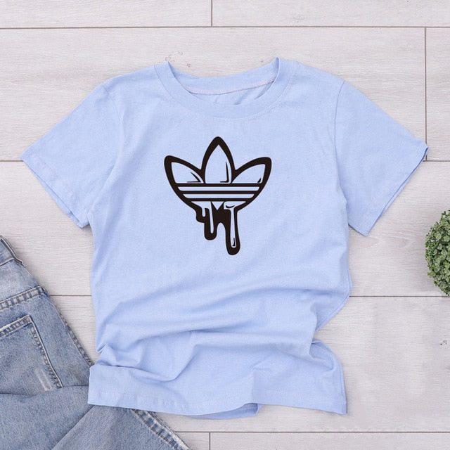 Large Size New Harajuku Love Printed Women T-shirts Casual Tee Shirt Femme Summer Short Sleeve Female T shirt Women Clothing