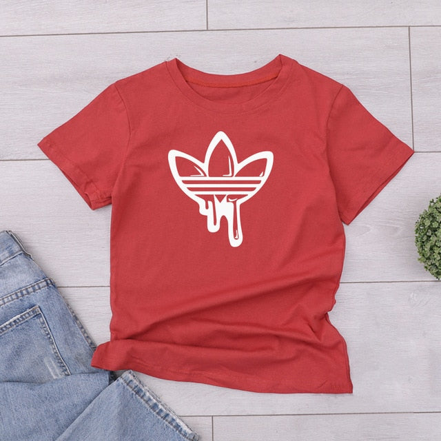 Large Size New Harajuku Love Printed Women T-shirts Casual Tee Shirt Femme Summer Short Sleeve Female T shirt Women Clothing