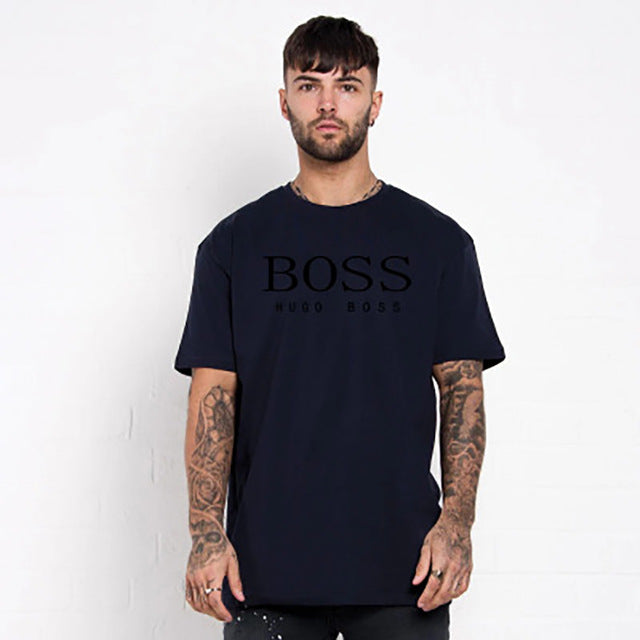 Olevo Hot Sale New Men's Fashion Short Sleeve Letters Print T-Shirt Multicolor Tacksuit Oversized T Shirt Funny Streetwear