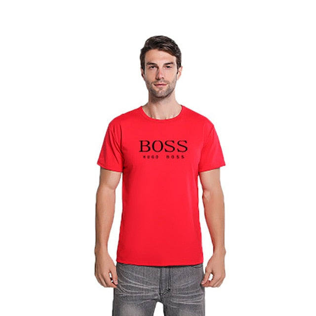 Olevo Hot Sale New Men's Fashion Short Sleeve Letters Print T-Shirt Multicolor Tacksuit Oversized T Shirt Funny Streetwear