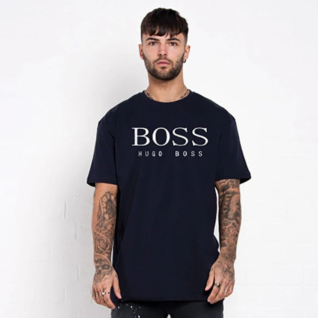 Olevo Hot Sale New Men's Fashion Short Sleeve Letters Print T-Shirt Multicolor Tacksuit Oversized T Shirt Funny Streetwear