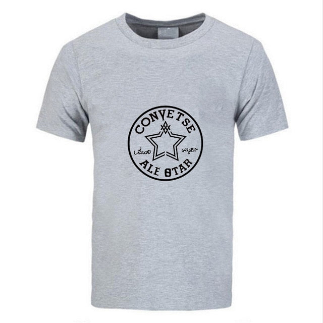 2019 New Mens T Shirt Round neck 2019 Summer Fashion Tees Male T-Shirt Male Tops cotton Print boys tshirt black high quality