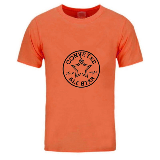 2019 New Mens T Shirt Round neck 2019 Summer Fashion Tees Male T-Shirt Male Tops cotton Print boys tshirt black high quality