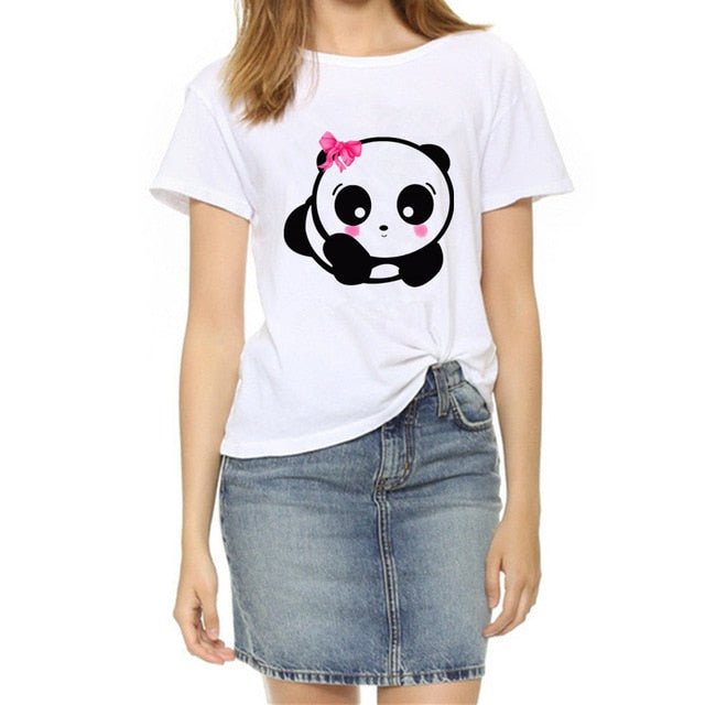 Womens Brand Clothing 2017 Summer T Shirt Women Casual Funny Mouse Tops Tees Short Sleeve O-neck Harajuku Female Ladies T-Shirt