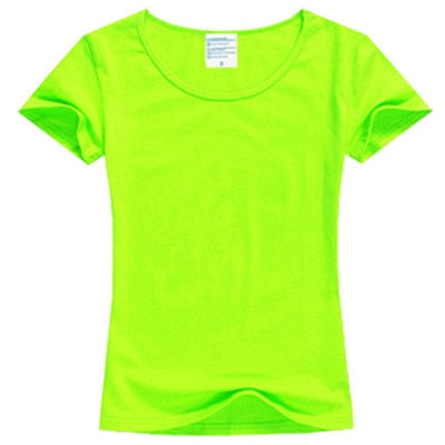 2017 Summer High Quality 15 Color S-2XL Plain T Shirt Women Cotton Elastic Basic Tshirt Woman Casual Tops Short Sleeve T-shirt