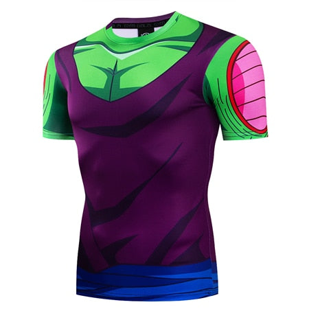 T-shirt Dragon Ball pour homme, estival, Dragon Ball Z, super son goku, slim fit, cosplay, 3D, anime, vegeta, DragonBall, t-shirt pour homme