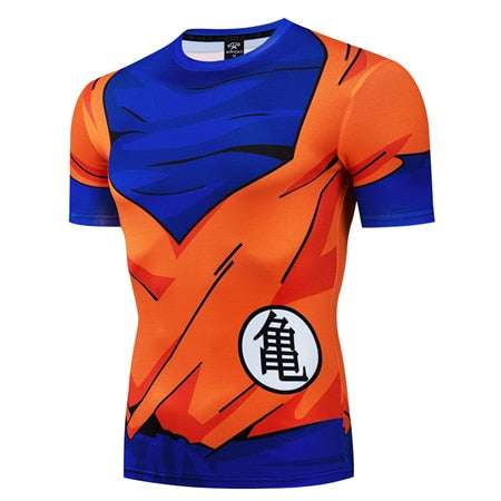 T-shirt Dragon Ball pour homme, estival, Dragon Ball Z, super son goku, slim fit, cosplay, 3D, anime, vegeta, DragonBall, t-shirt pour homme