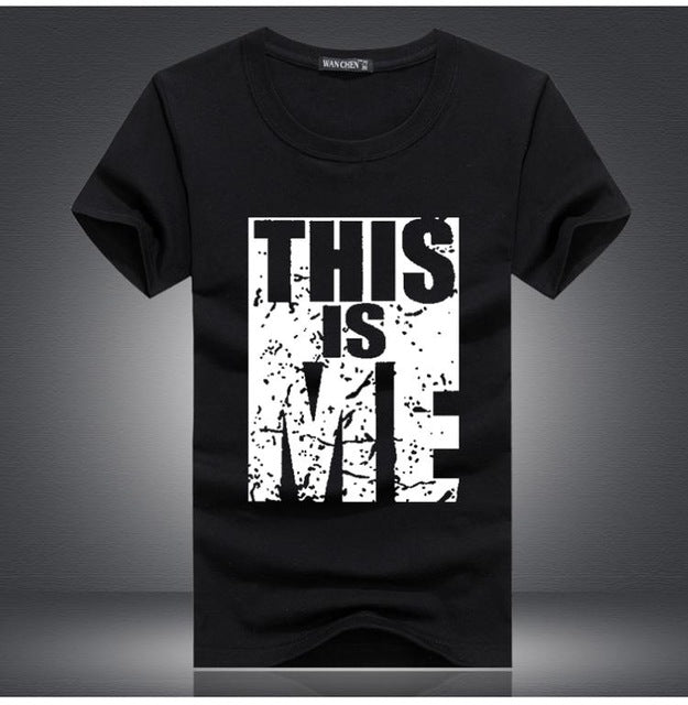2017 new Brand Clothing Men T-shirt Swag T-Shirt Men  Cotton Print Men T shirt Homme Fitness Camisetas Hip Hop tshirt Men