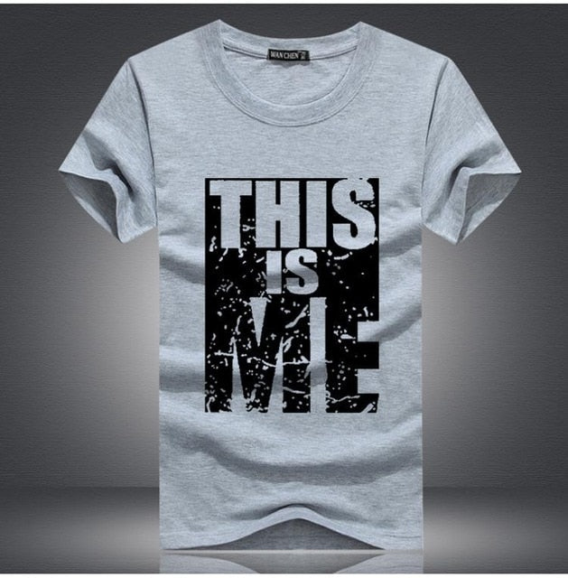 2017 new Brand Clothing Men T-shirt Swag T-Shirt Men  Cotton Print Men T shirt Homme Fitness Camisetas Hip Hop tshirt Men