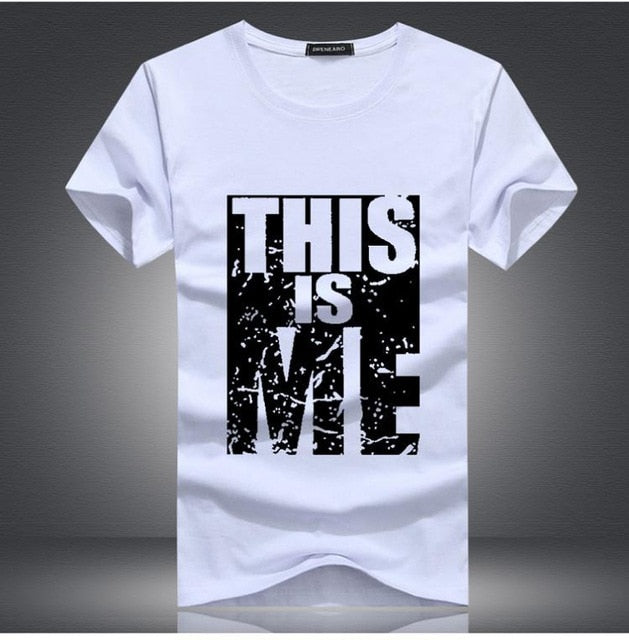 2017 new Brand Clothing Men T-shirt Swag T-Shirt Men  Cotton Print Men T shirt Homme Fitness Camisetas Hip Hop tshirt Men