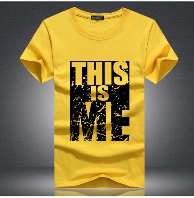 2017 new Brand Clothing Men T-shirt Swag T-Shirt Men  Cotton Print Men T shirt Homme Fitness Camisetas Hip Hop tshirt Men